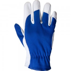 Кожаные перчатки Jeta Safety Locksmith хлопок/телячья кожа, р.8/М JLE321-8/M