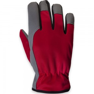 Перчатки трикотажные с утепленной подкладкой Jeta Safety Winter Motor красный/белый/JLE625-9/L
