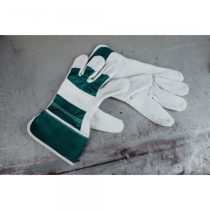 Комбинированные кожаные перчатки Jeta Safety, краги, хлопок/спилок А, размер 10/XL JSL-201-10/XL