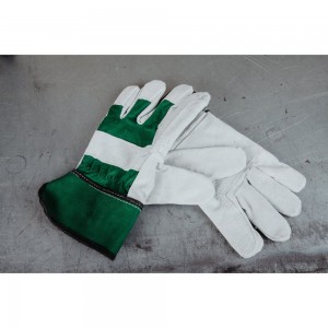 Комбинированные кожаные перчатки Jeta Safety краги, усиленные, хлопок/спилок А, размер XL/10 JSL-401-10/XL