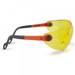 Защитные открытые очки Jeta Safety с регулировкой дужек, янтарные линзы JSG1511-Y
