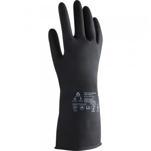 Латексные химостойкие перчатки Jeta Safety 50/50, кщс-2, 0.35 мм, р. 10/xl JCH-601-10-XL
