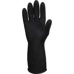 Латексные химостойкие перчатки Jeta Safety 50/50, кщс-2, 0.35 мм, р. 10/xl JCH-601-10-XL