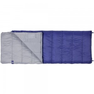 Спальный мешок с подголовником Jungle Camp Avola Comfort левая молния, цвет синий 70936