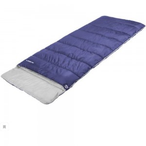 Широкий спальный мешок Jungle Camp Avola Comfort XL левая молния, цвет синий 70937