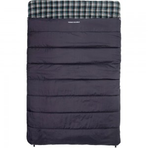 Двухместный спальный мешок с фланелью Jungle Camp Fargo Double серый 70959