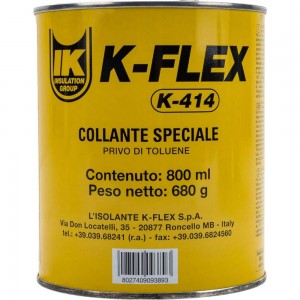 Клей для теплоизоляции K-FLEX 0.8 л K 414 850CL020003