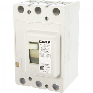 Автоматический выключатель КЭАЗ ВА57-35-340010-100А-1000-690AC-УХЛ3-КЭАЗ 108566