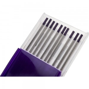 Электроды вольфрамовые фиолетовые WE-3-175 10 шт, 2.4 мм, AC/DC Кедр 8017920