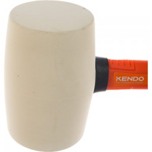 Киянка KENDO белая резина, 450 гр 25501