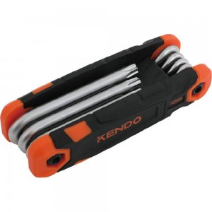 Складной набор ключей KENDO Torx 8 шт 20718