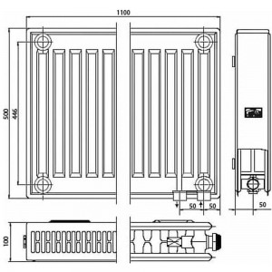 Радиатор Kermi otop FTV 22 FTV220501101R2Y