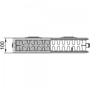 Радиатор Kermi otop FK0 22, 100х500х700, X2 Inside, RAL 9016 белый FK0220500701N2Y