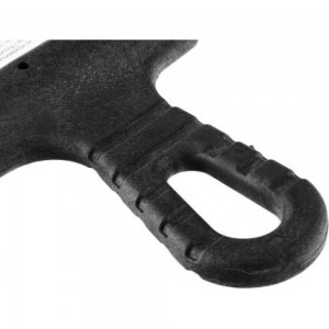 Зубчатый шпатель КЭС 8x8 мм, нержавеющая сталь, пластиковая рукоятка, 600 мм 10000052