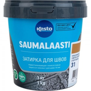 Затирка Kesto Saumalaasti 31 1 кг, светло-коричневый T3506.001.