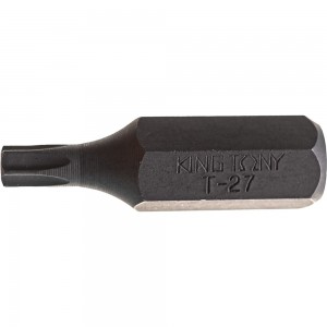 Вставка бита торцевая 10 мм, TORX, Т27, L = 36 мм KING TONY 163627T