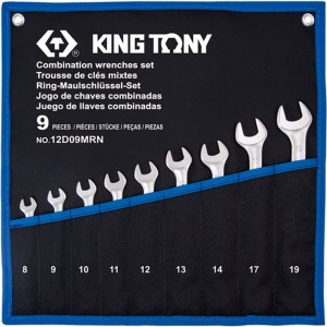 Набор комбинированных ключей KING TONY 12D09MRN 