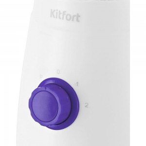 Блендер KITFORT 2 в 1, бело-фиолетовый КТ-3054-1