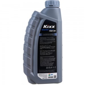 Трансмиссионное масло KIXX GEARTEC 75W90, полусинтетическое, 1 л L2962AL1E1