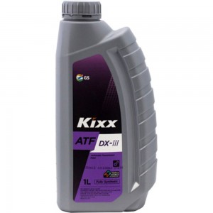 Трансмиссионное масло KIXX ATF DX-III синтетическое, 1 л L2509AL1E1