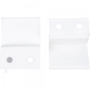 Пластиковый держатель для москитной сетки KOMFORT Москитные системы белый Комплект 4 шт ДП00616