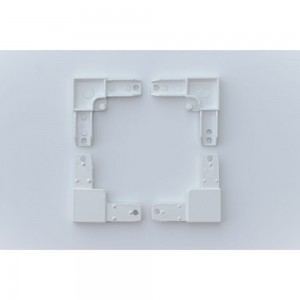 Уголок для москитной сетки KOMFORT Москитные системы алюминиевый белый Комплект 4 шт АУ00614