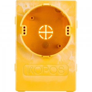 Коробка распределительная для установки домофона KUH 1/L Kopos Electro 90x132х57 для пустотелых, гипсокартонных и деревянных стен IP30 KOPOS KUH 1/L_NA