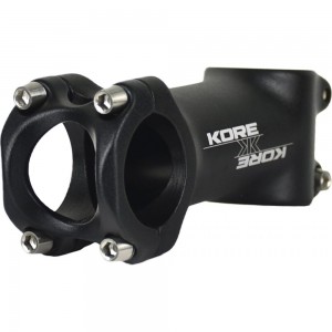 Вынос руля KORE XCD1, AL-6061-T6, L-90mm, руль 31.8mm, угол наклона 6 гр, черный, 150 гр HD00001018