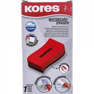 Магнитная губка-стиратель для маркерных досок Kores Magnetic Whiteboard Eraser 495453