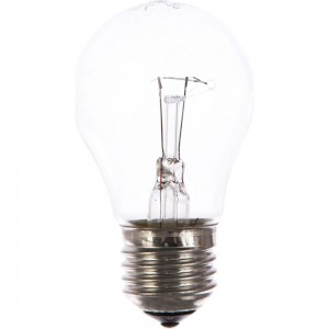 Прозрачная лампа накаливания КОСМОС Стандарт А55 ПР 60W E27 LKsmSt55CL60E27v2