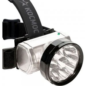 Налобный аккумуляторный фонарь КОСМОС Accu H10 LED 10Led, 300mah KOCAccuH10LED