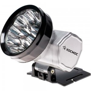 Налобный аккумуляторный фонарь КОСМОС Accu H10 LED 10Led, 300mah KOCAccuH10LED