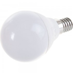 Светодиодная лампа КОСМОС LED 7.5Вт шар 220В E14 4500К 417258 LkecLED7.5wGL45E1445