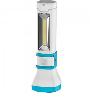 Аккумуляторный фонарь КОСМОС 5W LED, бок.пан. COB 3Вт, 3 реж раб, з/у 479990 KOCAc7023WLED
