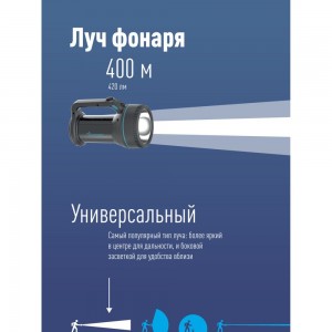 Светодиодный прожектор КОСМОС 7Вт LED, литиевый аккумулятор 3600мАч, 2 режима работы, супер яркий, KOCAccu367W