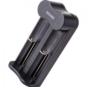 Зарядное устройство КОСМОС 1-2 16340, 17335, 18490, 18650, 20700 питание от USB шнура KOC701USB