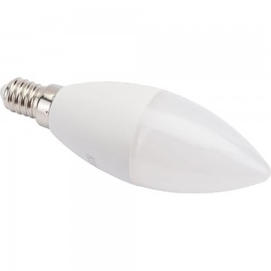 Светодиодная лампа КОСМОС LED 12Вт Свеча 220В E14 6500К LkecLED12wCNE1465
