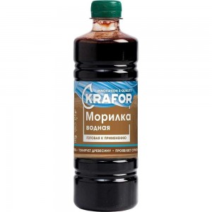Водная морилка KRAFOR сосна, 0.5 л 247373