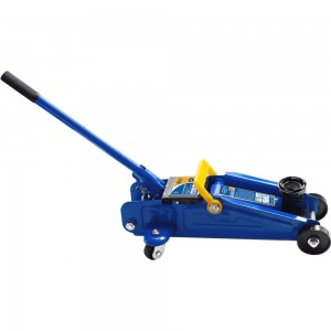 Подкатной гидравлический домкрат KRAFT 2 т, кейс KT 820001 Подкатной гидравлический домкрат KRAFT 2 т, кейс KT 820001