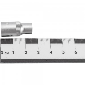 Головка торцевая 6 граней (6 мм; 1/4 Dr) KRAFT KT 700644