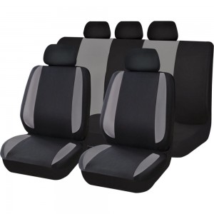 Чехлы для автомобильных сидений KRAFT MODERN универсальные, полиэстер, черно-серые KT 835614