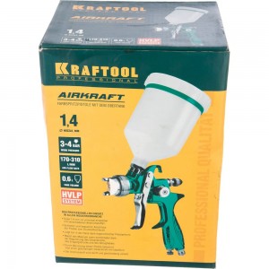 Пневматический краскопульт KRAFTOOL AirKraft 06522-1.4