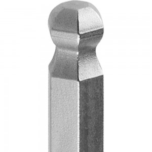 Отвертка KRAFTOOL Cr-Mo-V сталь, двухкомпонентная, противоскользящая рукоятка, HEX, №6x100мм 250075-6-100