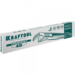 Трубный ключ Kraftool PANZER-45, №1, изогнутые губки 2735-10_z02