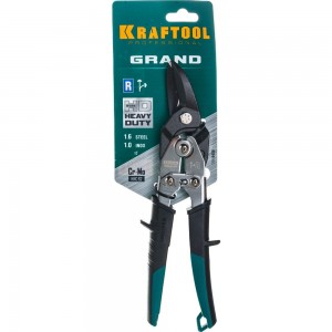 Ножницы по твердому металлу Kraftool GRAND правые, Cr-Mo, 260 мм 2324-R_z02