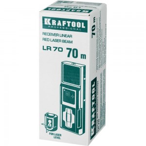 Детектор для линейного нивелира KRAFTOOL LR 70 34607