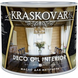 Масло для интерьера Kraskovar Deco Oil Interior белый 2,2л 1107