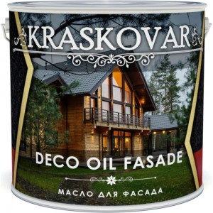 Масло для фасада Kraskovar Deco Oil Fasade ель, 2.2 л 1317