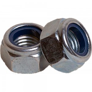 Гайка с контрящим кольцом КРЕП-КОМП нержавейка, DIN 985, А2, М4 100 шт. гсн4мф