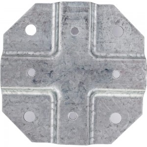 Краб-система Крепче Х-образный, оцинк., 20x20 мм, 50 шт. 2947683